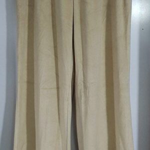 شلوار بگ موهر رنگ کرم