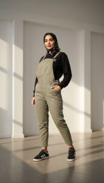 بیلر مام زنانه کتان رنگ کرم