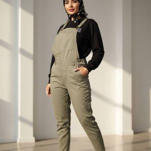 بیلر مام زنانه کتان رنگ کرم