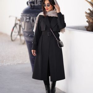 بارونی زنانه بارانا رنگ مشکی