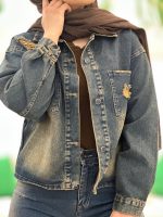 کت جین زنانه ژیکان رنگ ژورنال