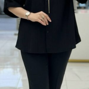 شومیز نادیا رنگ مشکی