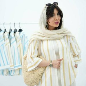 شومیز تینا رنگ زرد