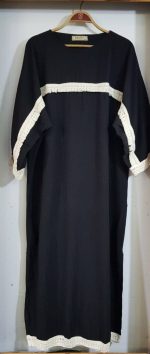 کفتان مشکی کنفی رنگ ژورنال