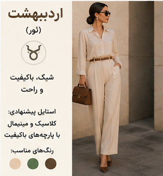 استایل مناسب اردیبهشت
