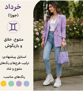استایل مناسب خرداد 