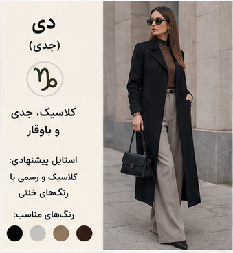 استایل مناسب دی 