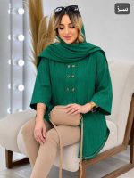 مانتو ساریسا رنگ سبز