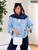 مانتو شیمبا رنگ آبی