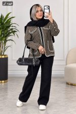 کت آزالیا رنگ قهوه ای